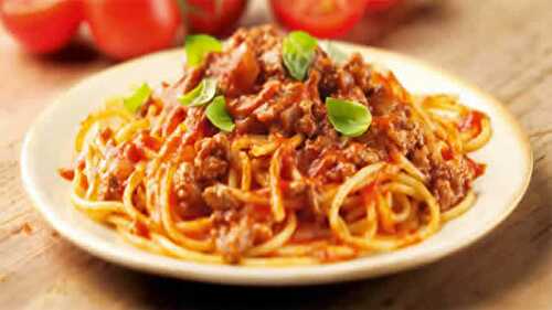 Spaghetti bolognaise cookeo - un délicieux plat de pâtes.