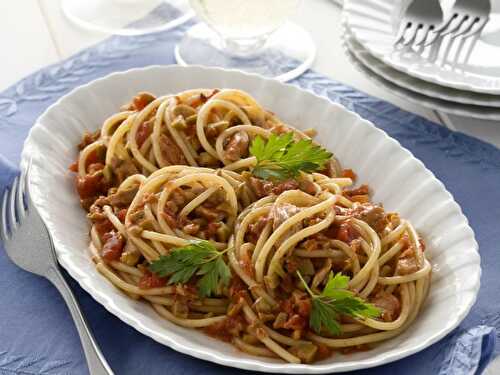Spaghetti - recette facile pour faire ce délicieux plat.