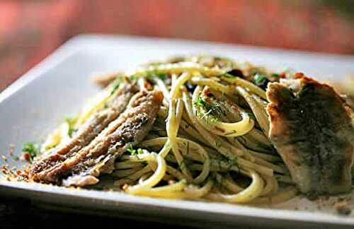 Spaghettis chapelure - recette facile pour votre dîner.