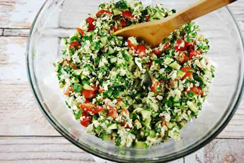 Taboulé de quinoa au thermomix - une délicieuse entrée thermomix.