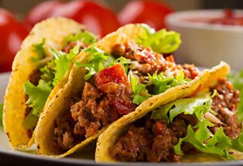 Tacos au boeuf cookeo - recette sandwich facile avec cookeo.