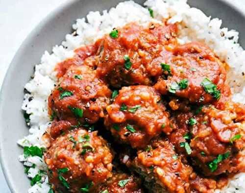 Tajine boulettes de viande au thermomix - un plat de kefta à la marocaine.