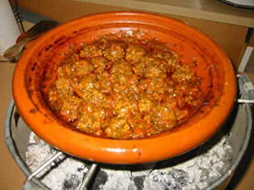 Tajine de viande Hachée - recette maison