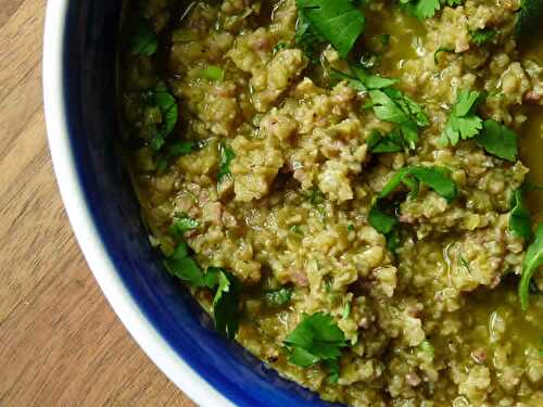 Tapenade verte - la recette apéritive pour tartiner vos pains grillés.