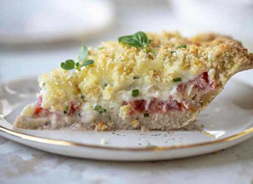 Tarte à la tomate - un délice pour accompagner votre plat