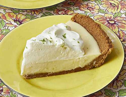 Tarte au citron à la crème facile - le dessert le plus demandé.