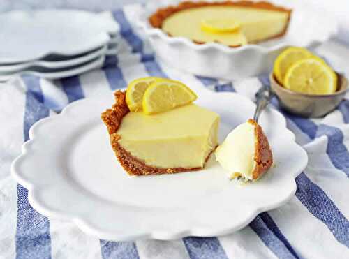 Tarte au citron facile à la maison - pour votre dessert.