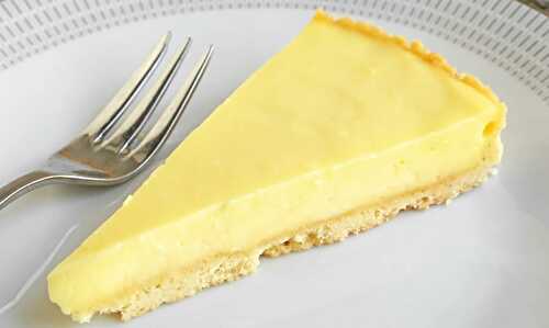 Tarte au citron maison facile - le dessert le plus apprécié des français