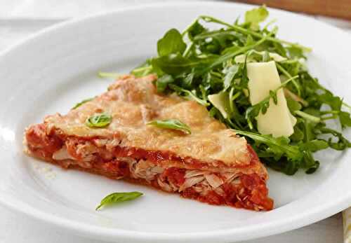 Tarte au thon et tomates au thermomix - recette thermomix.