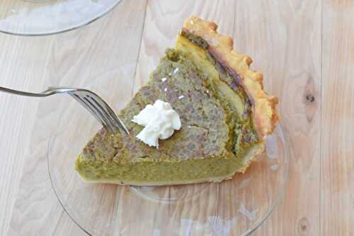 Tarte aux courgettes fine - une idée dessert très originale