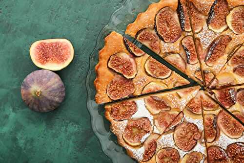 Tarte aux figues facile - le dessert de la saison.