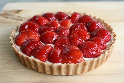 Tarte aux fraises - recette facile pour votre délicieux dessert