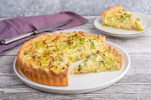 Tarte aux oignons - un vrai délice pour accompagner vos repas