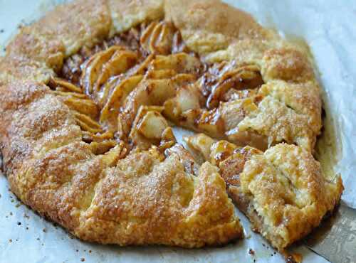 Tarte aux pommes toute simple - pour votre dessert.