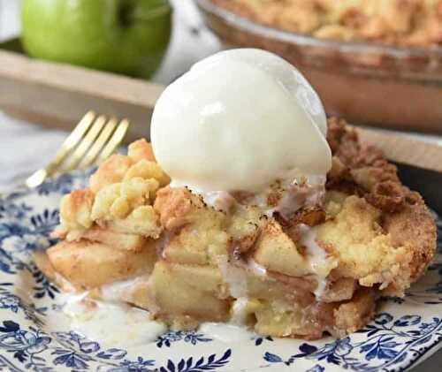 Tarte aux pommes très facile - idéale pour votre dessert ou collation