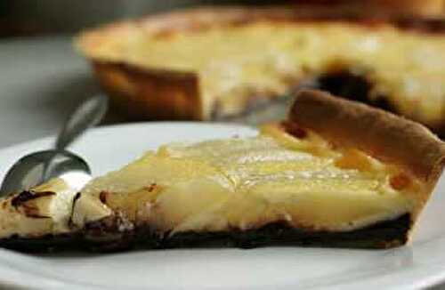 Tarte chocolat poires - recette facile pour vous à la maison