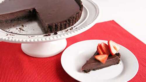 Tarte chocolat thermomix - pour ceux qui aiment le chocolat.