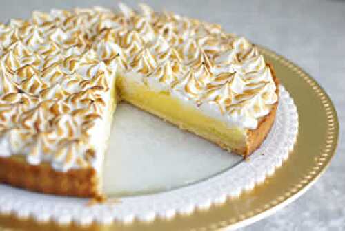 Tarte citron meringuée - recette facile pour votre dessert.