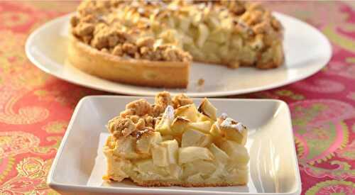 Tarte streusel aux pommes - gâteau pour votre goûter ou dessert