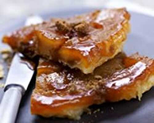 Tarte tatin - recette facile pour faire cette délicieuse tarte à la maison.