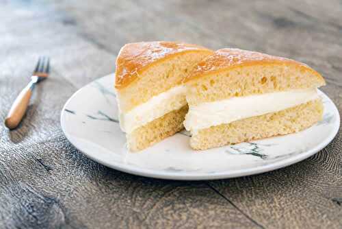 Tarte tropézienne facile - pour votre dessert ou goûter.