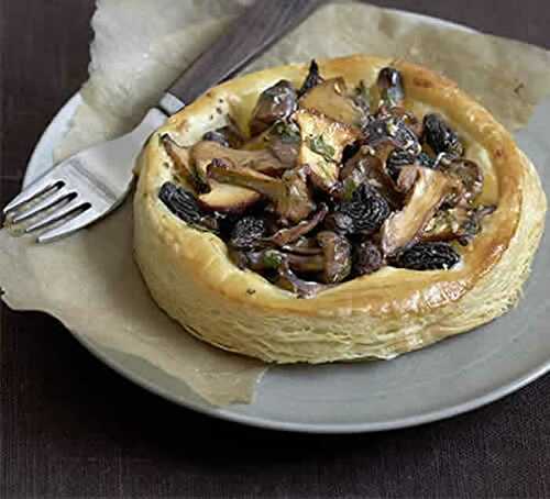 Tartelette champignons - recette facile pour votre gâteau délicieux.