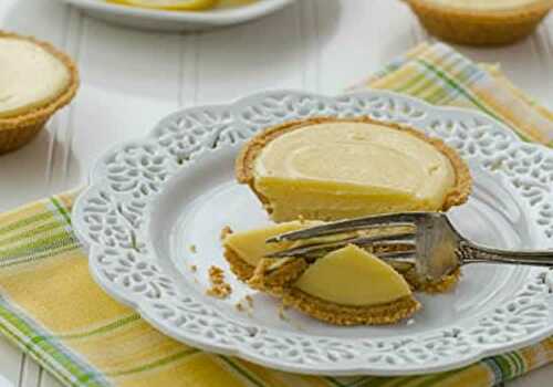 Tartelettes à la crème de citron - pour votre dessert.