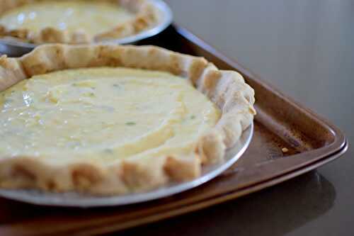 Tartelettes au citron et basilic au thermomix - recette thermomix facile.