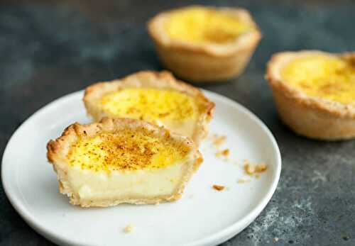 Tartelettes aux oeufs faciles - pour votre dessert ou goûter.