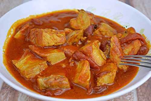 Thon aux tomates au thermomix - un délicieux plat de poisson.