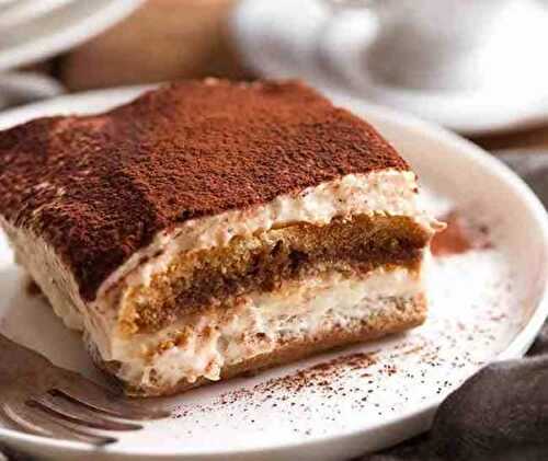 Tiramisu italien au thermomix - délice d’Italie pour votre dessert