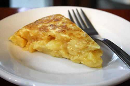 Tortilla de pommes de terre au thermomix - la recette espagnole.