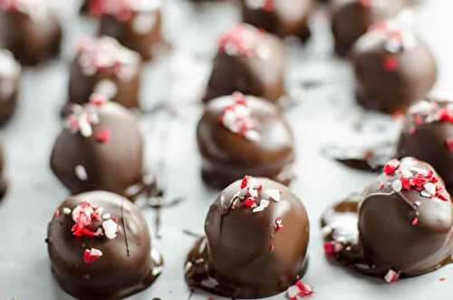 Truffes Oreo bonbon - des mini gâteaux au chocolat pour vos enfants.