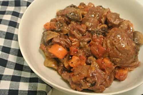 Veau aux champignons carottes cookeo - recette facile pour vous