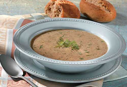 Veloute de champignons cookeo - une délicieuse soupe cookeo.