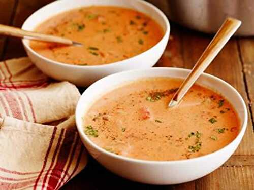 Veloute de tomates pommes de terre carottes cookeo - recette cookeo.