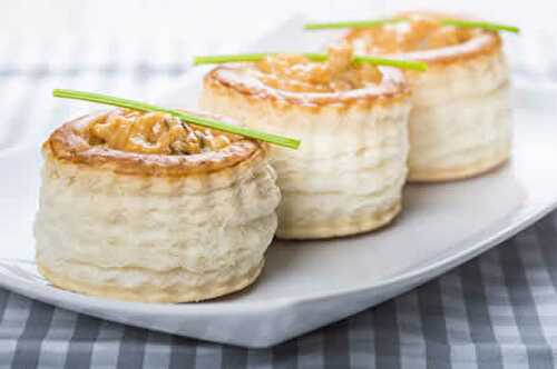 Vol au Vent fruits de mer cookeo - recette maison facile