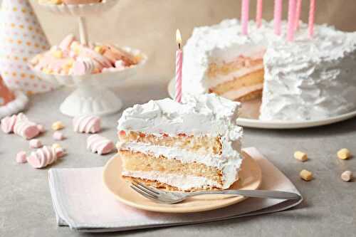 Gâteau anniversaire original - fait maison.