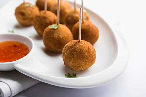 Boulettes croquettes de pomme de terre