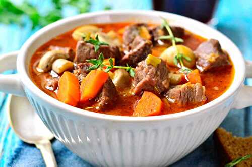 Recette boeuf bourguignon Cookeo sans vin