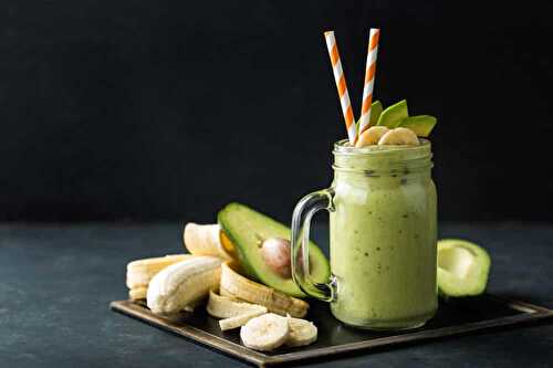 Smoothie banane et avocat au thermomix