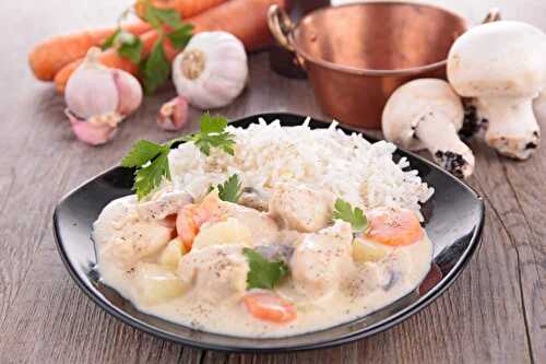 Blanquette de veau à la crème au cookeo