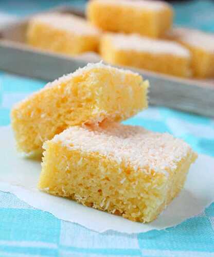 Gâteau de semoule à la noix de coco extra moelleux