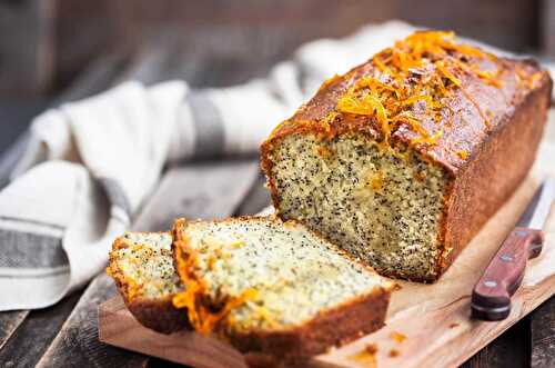 Cake à l’orange et aux graines de pavot