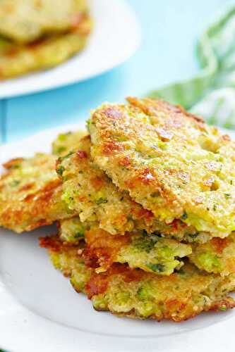 Délicieuses galettes de légumes sans farine