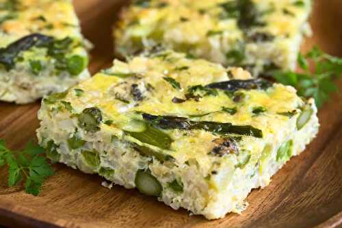 Frittata d’asperges vertes