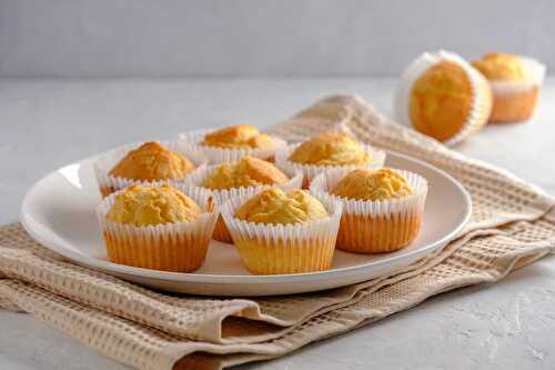 Muffins au citron moelleux et fondant