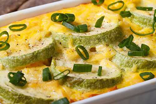 Comment faire un gratin de courgettes : La recette la plus facile et la meilleure.