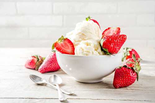 Comment faire une glace vanille maison facile et sans sorbetière : la plus facile, très délicieuse.