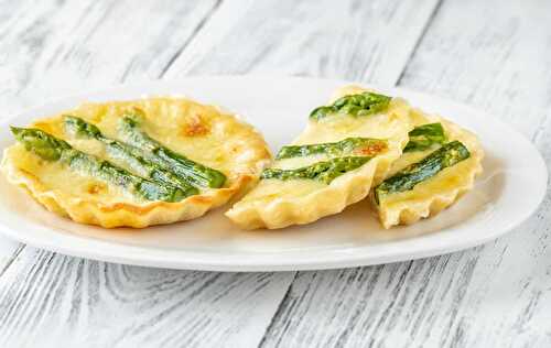 Mini tarte aux asperges : un délicieux gâteau pour votre dessert